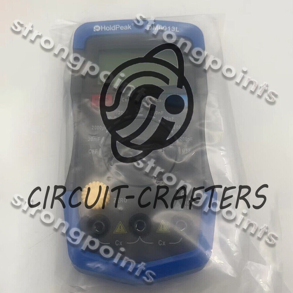 DM6013L Handheld Digital Capacitance Meter Capacitor with LCD Backlight Q9E1 Set
