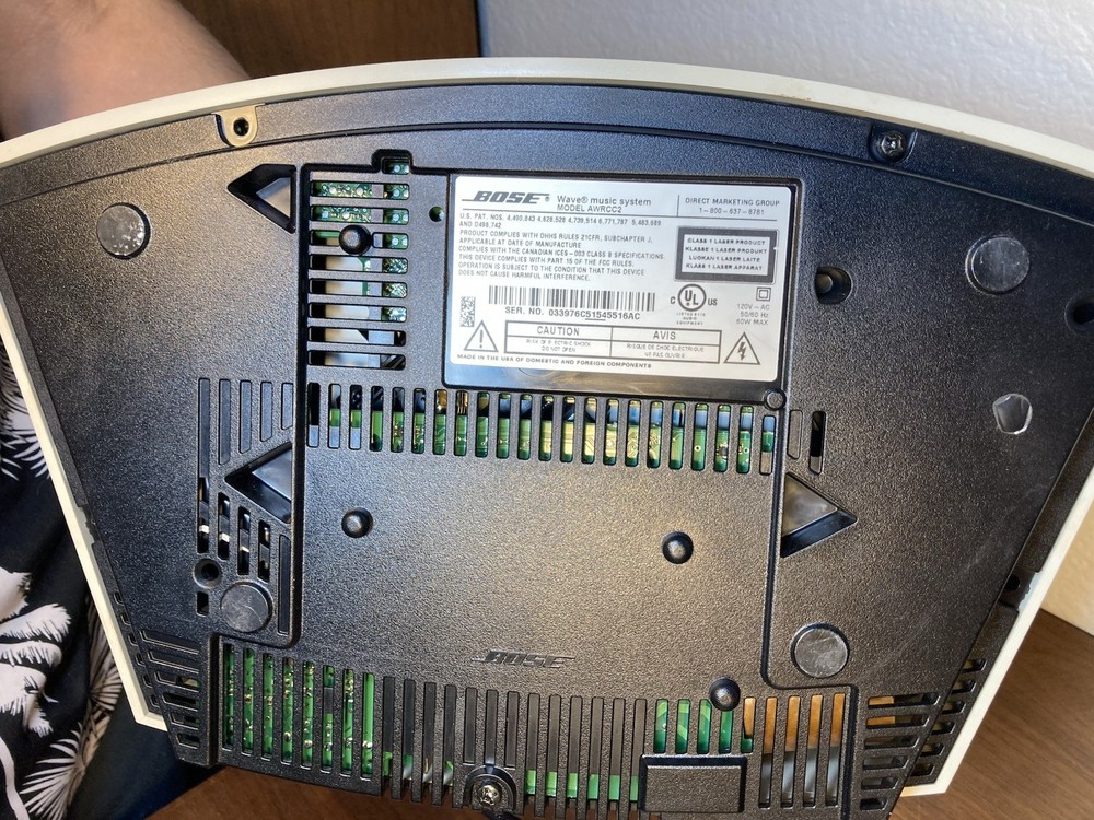 BOSE Wave Music System - Model AWRCC2 - FOR PARTS