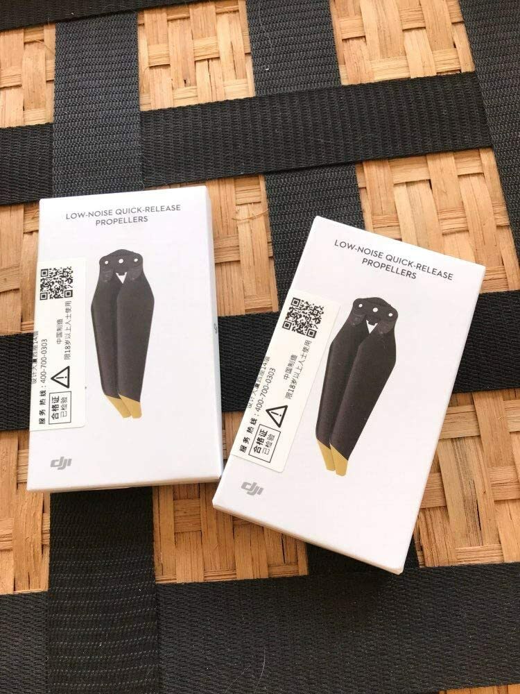 2 pairs Original DJI Mavic PRO Platinum 8331 Low-Noise Quick-Release Propellers