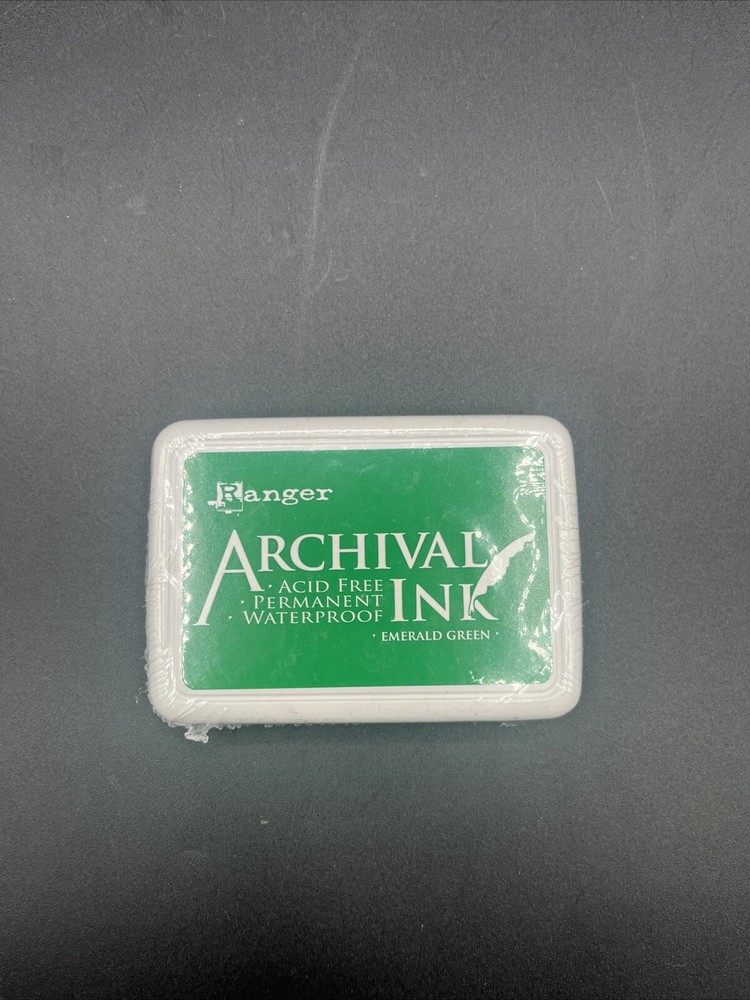 Ranger Archival Ink Pad #0-Emerald Green