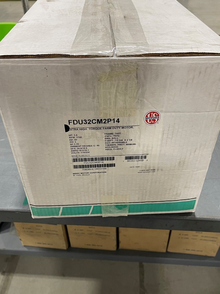 FDU32CM2P14 Extra High Torque Farm Duty Motor