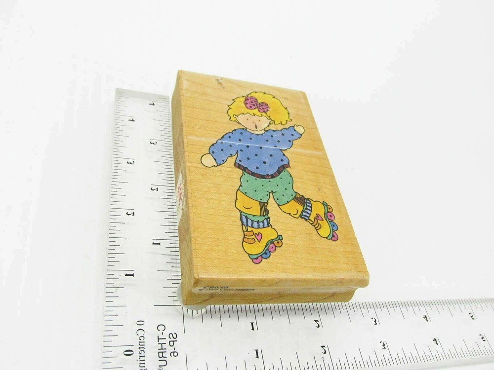 Rollerblade Rubber Stamp - Stamp Set B121