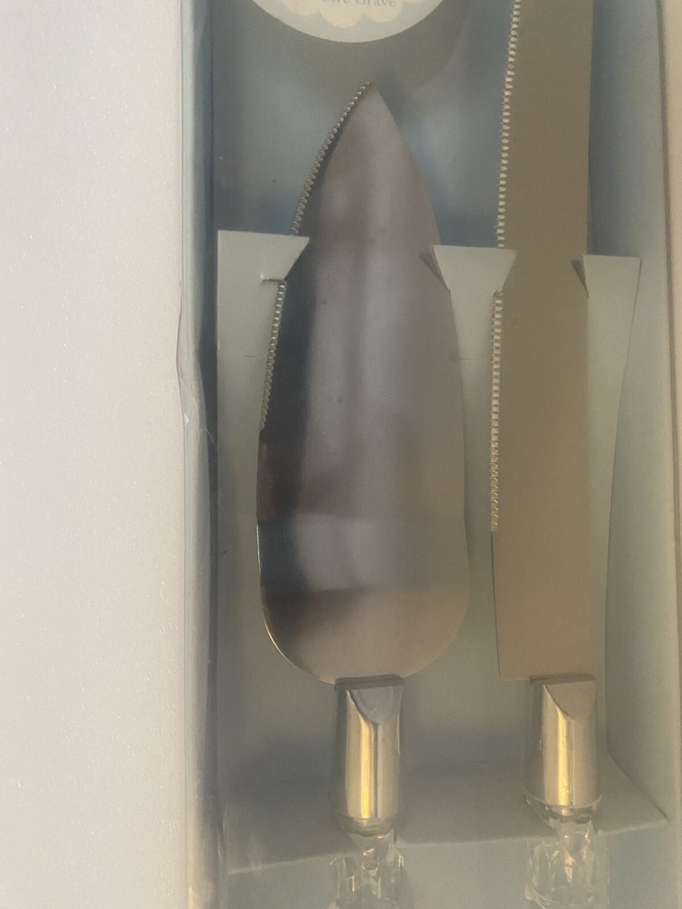 Cake Server Set 2PC Silver