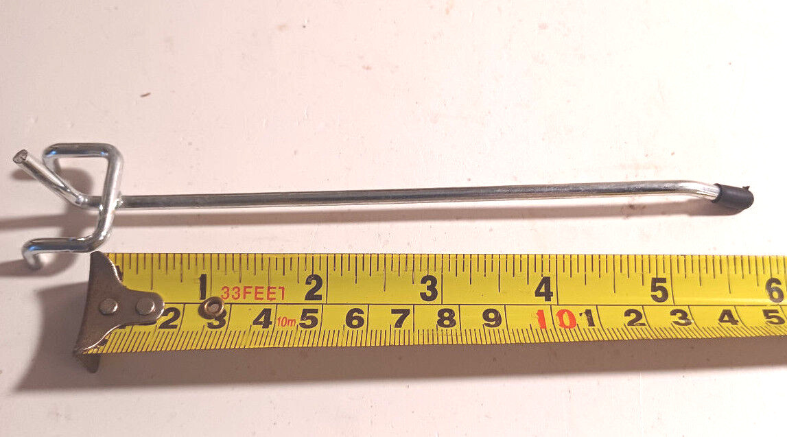 PEG HOOKS 50 PC. 6" INCH PEGBOARD HOOKS PEG BOARD VINYL TIPPED SAFETY TIPS