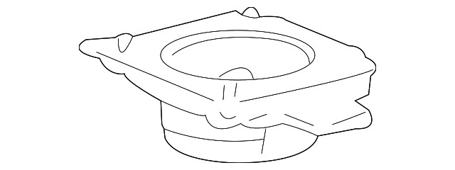 Genuine GM Inst Panel Speaker 16233355