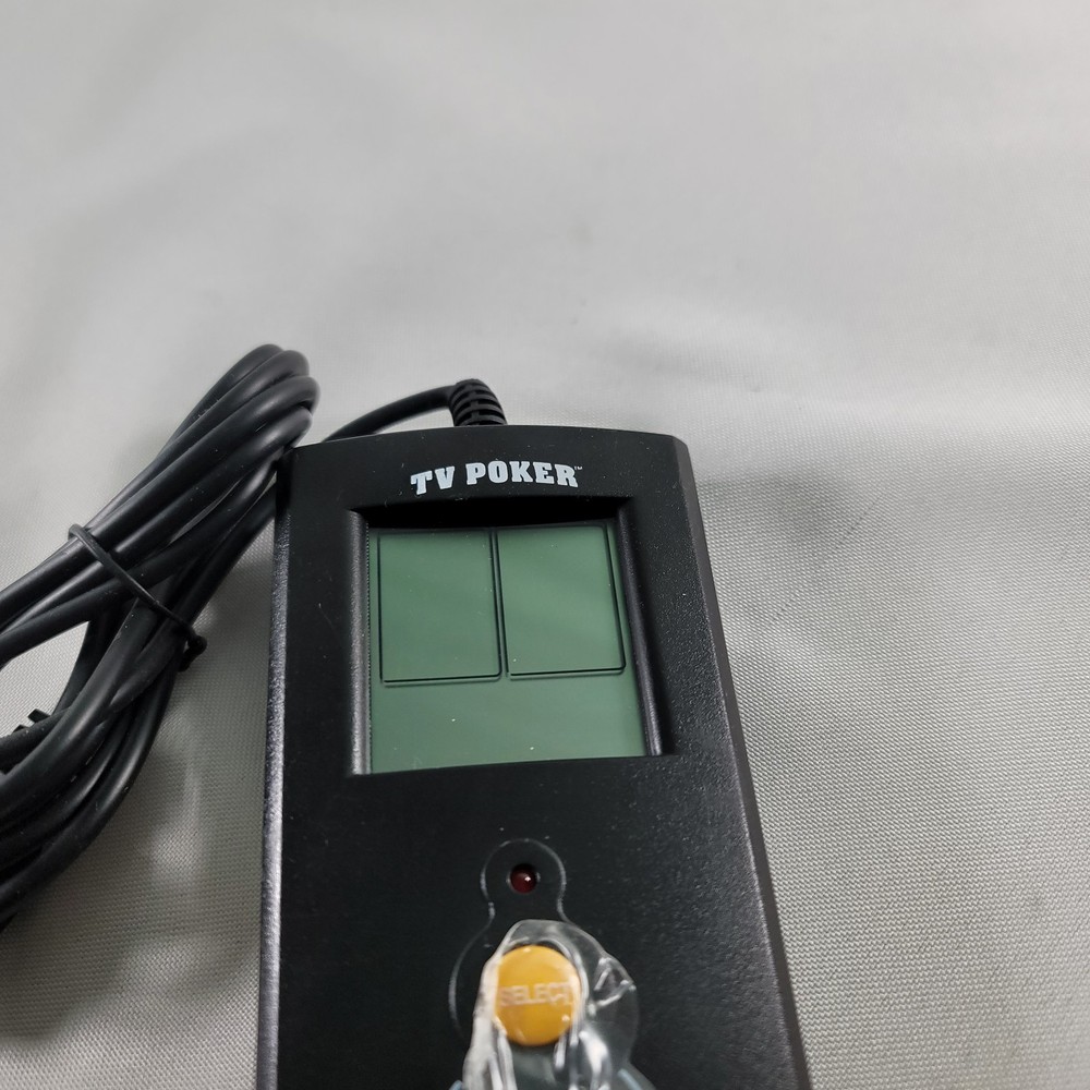 DELUXE TV POKER Game System Controller 2004 Scenario VS-MAXX