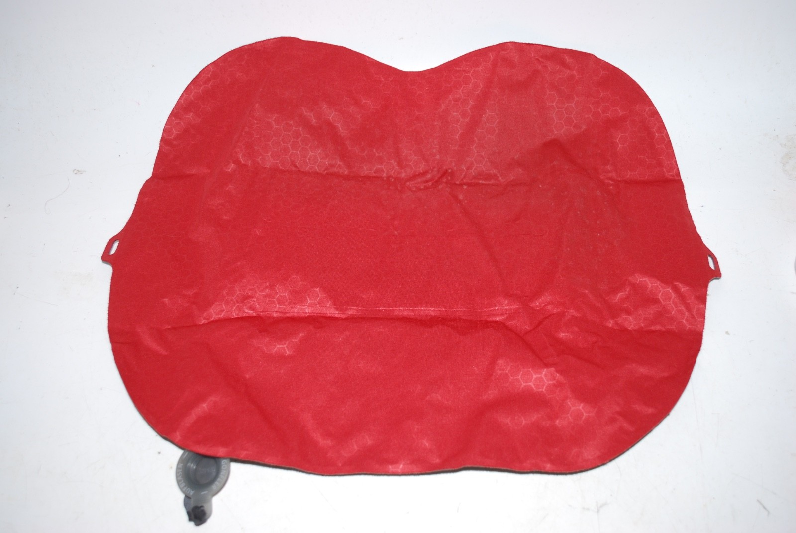 Exped Air Pillow Medium Red Gray with Carry Bag Used Camping Travel