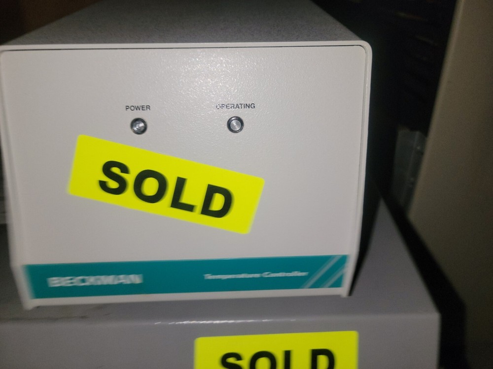Beckman DU650 Series Spectrophotometer (Model: DU-650) Also Temp Control Unit