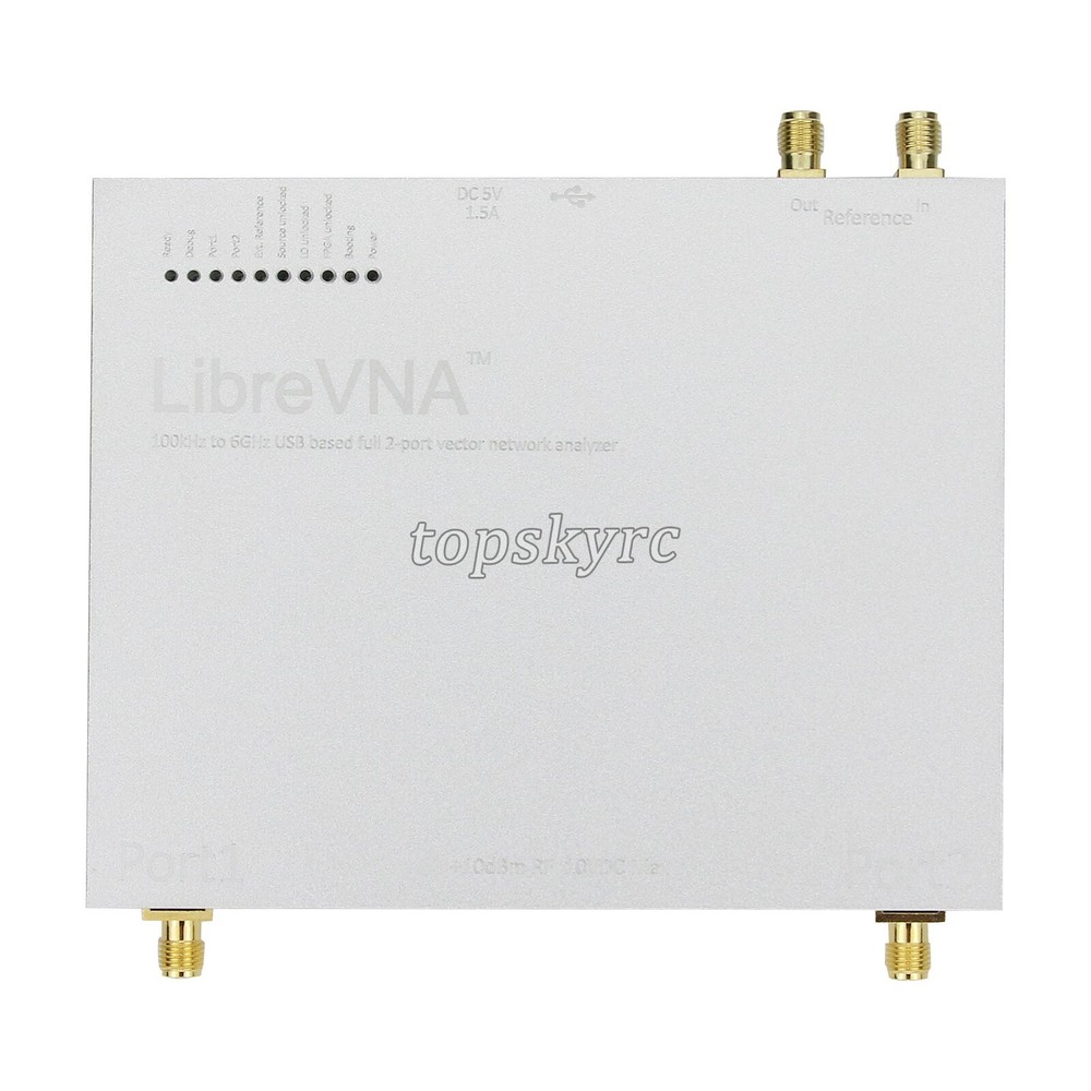 LibreVNA Antenna Analyzer 100KHz - 6GHz USB Based 2-Port Vector Network Analyzer