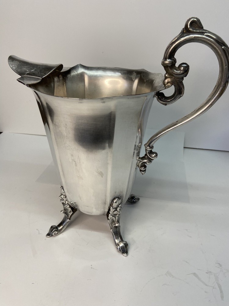 Antique Silver Plated Pitcher