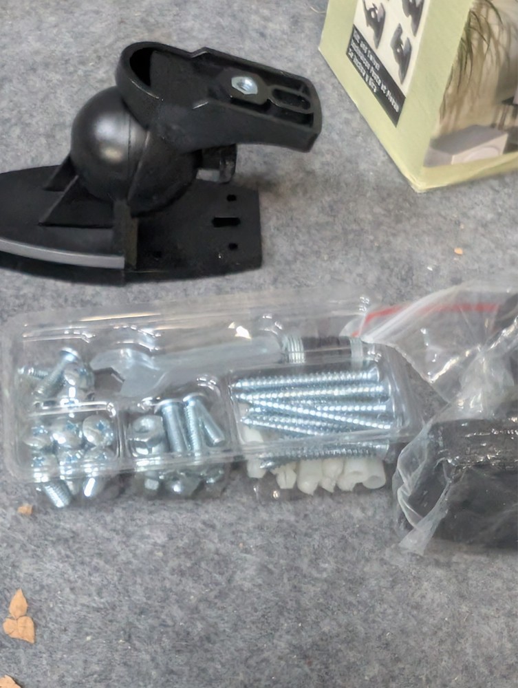 Speaker Mounting Brackets for Wall or Ceiling New Atlantic 5 Universal Black