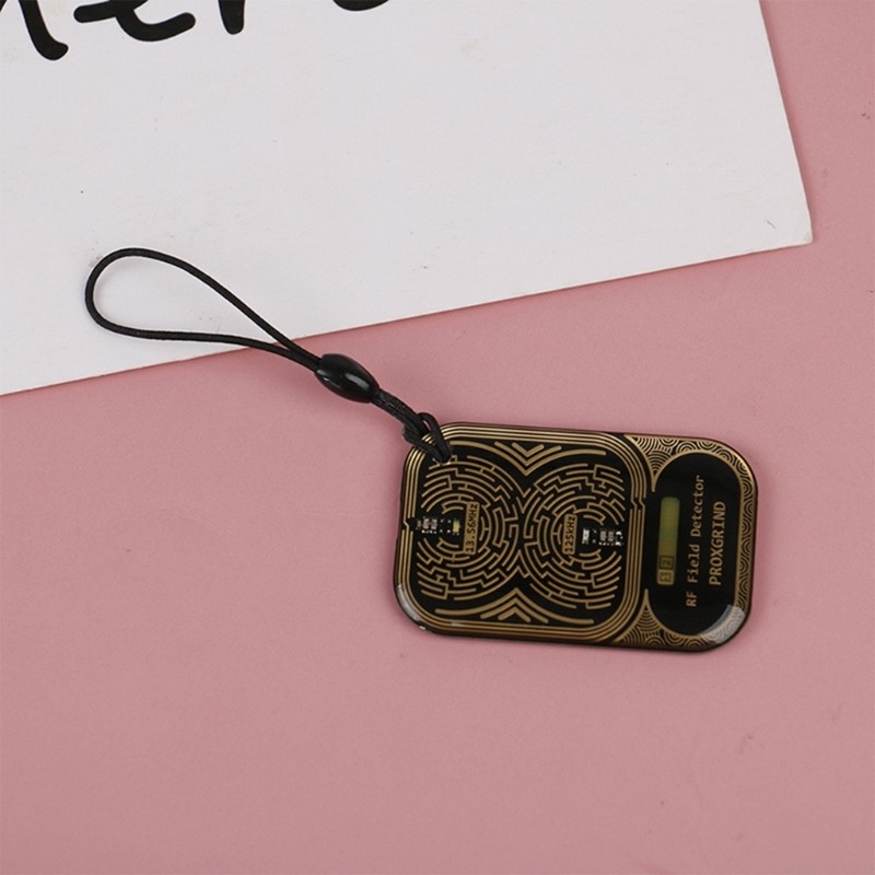 Portable RFIDs Frequency Tester Keychain for Security Management System