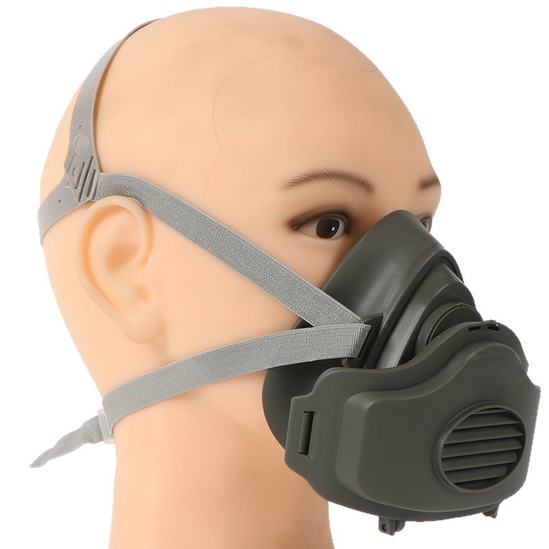 Premium Dust Respirator Mask with 10 Replaceable Filters for Industrial Protect