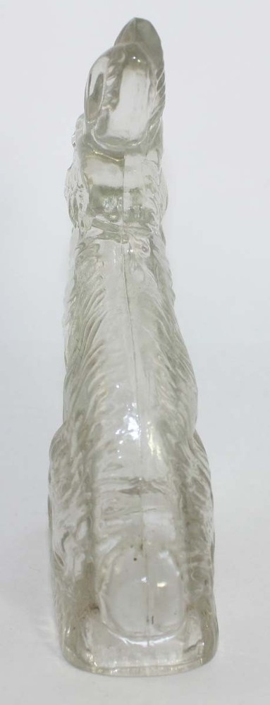 VERY COOL FIGURAL GLASS CANY CONTAINER ??