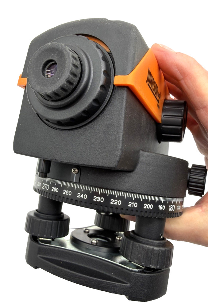 Johnson Level & Tool 26X Automatic Optical Level 40-6926 Case w/ Strap Manual