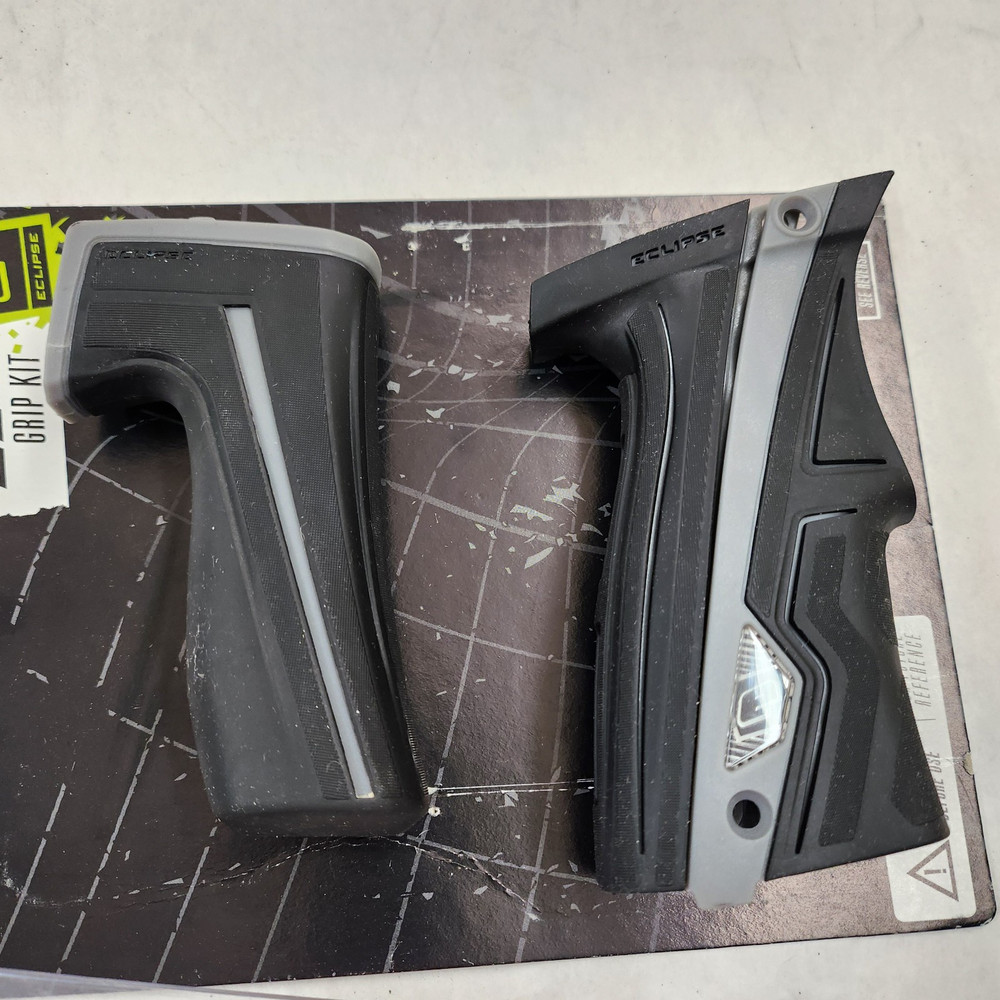 Planet Eclipse Paintball Marker Grip Kit - CS1 / CS1.5 - Black Gray - Used