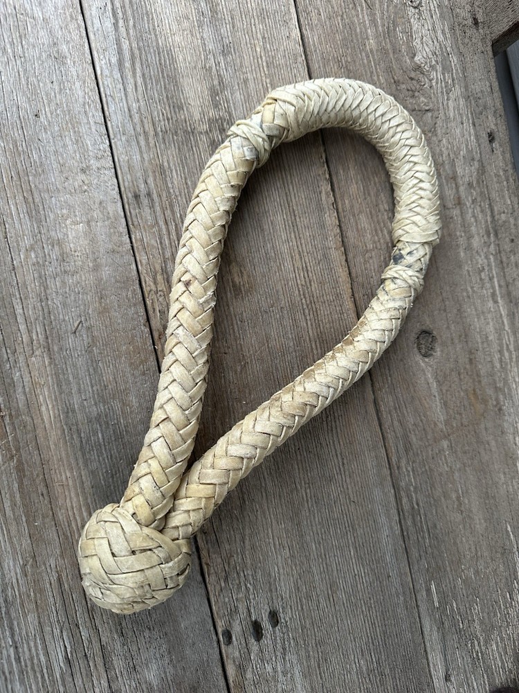 Horse Tack - Braided Rawhide Western Bosal Hackamore