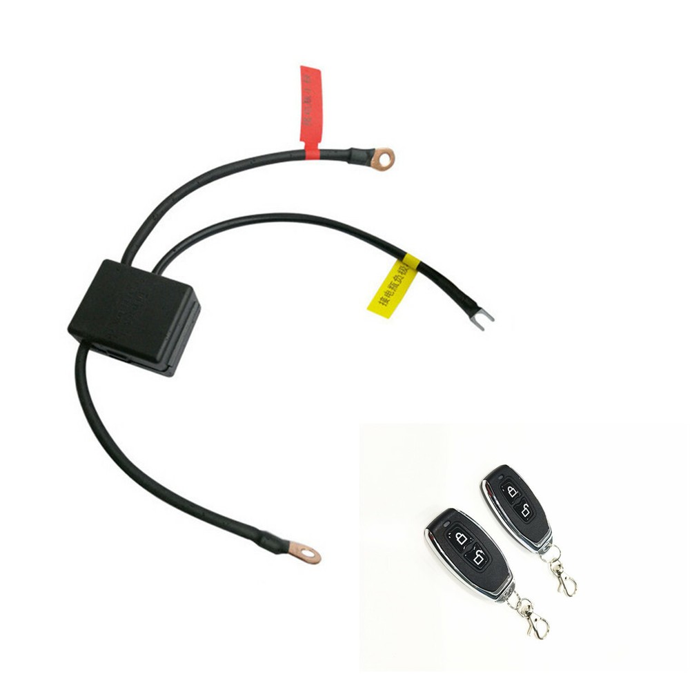Motorcycle Battery Disconnect Cut Off Isolator Master Switch Dual Remote Control