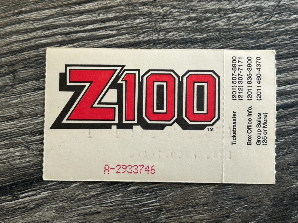 KISS TICKET STUB Meadowlands New Jersey 1992 C Revenge Concert Tour Vintage Kiss