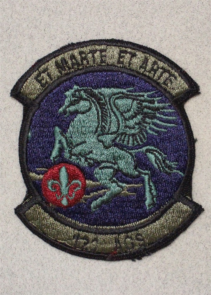 USAF Air Force Patch: 123rd Aircraft Generation Squadron - subdued 3578