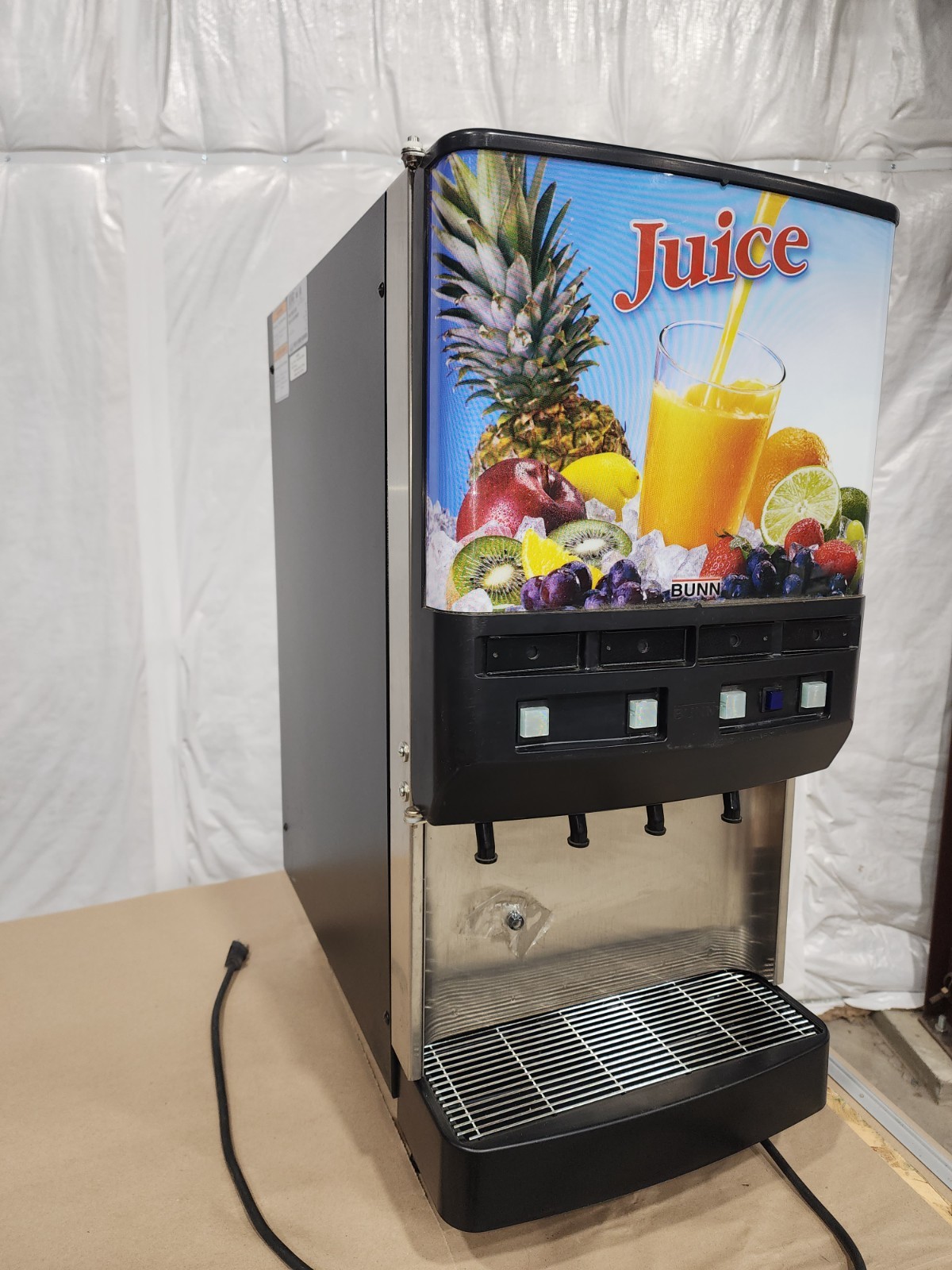 BUNN 37300.0000 37300.0102 Jdf-4S  4-Flavor Cold Beverage System - New - Unused