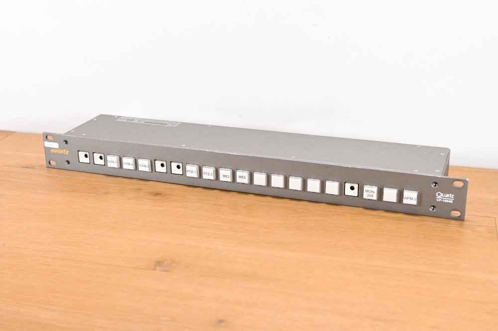 Evertz CP-1604E 20-Button Remote Panel CG01V8N