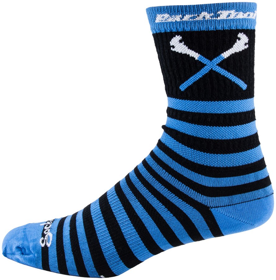 Park Tool SOX-6 Cycling Socks Small/Medium Blue