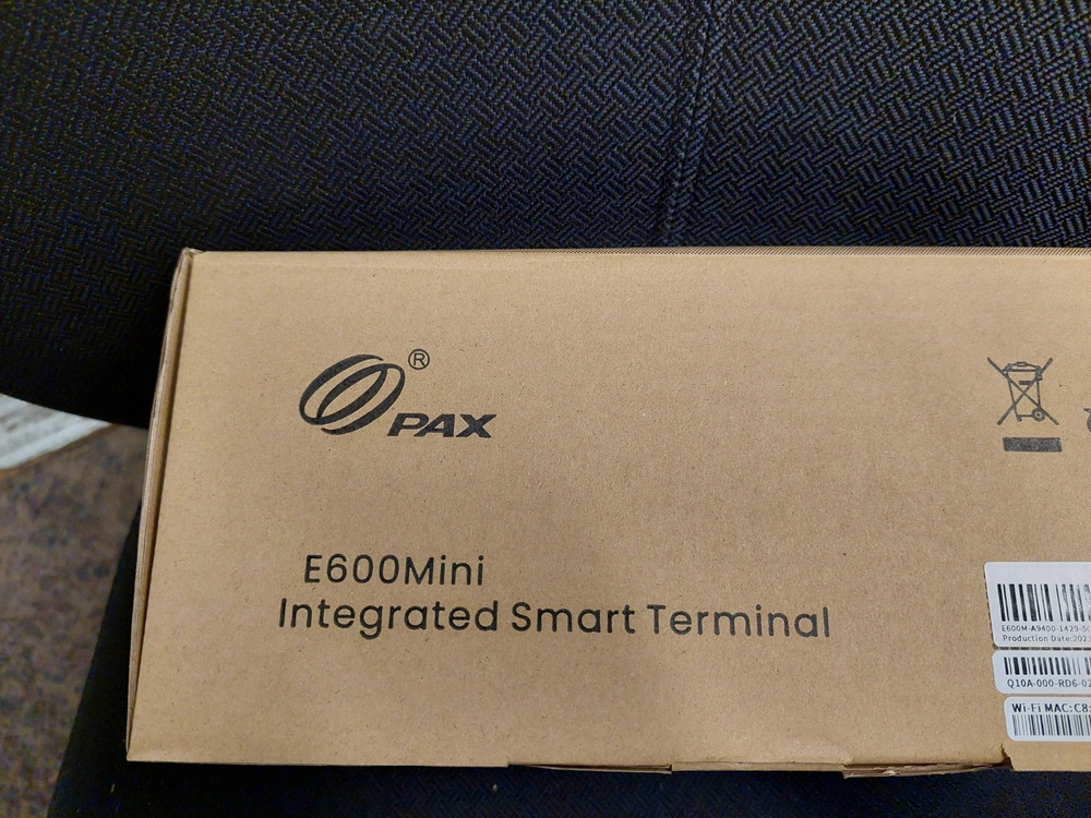PAX E600 MINI Integrated Smart Terminal
