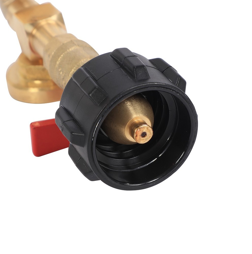 Adapter for Propane Transfer with Gauge & Control Valve