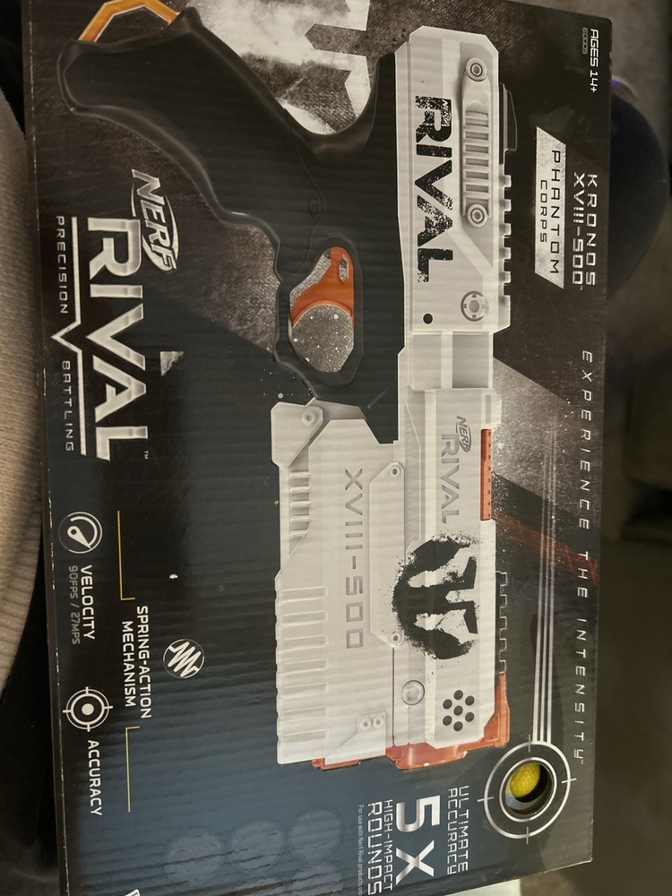 Hasbro Nerf Rival Kronos XVIII-500 Blaster Spring Action