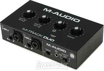 M-Audio M-Track Duo USB Audio Interface