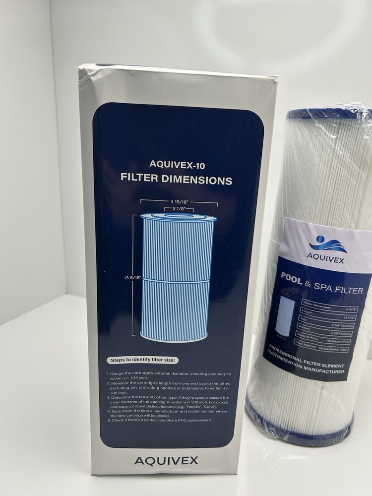 Aquivex-10 Pool Filter SD (1 Pack) New
