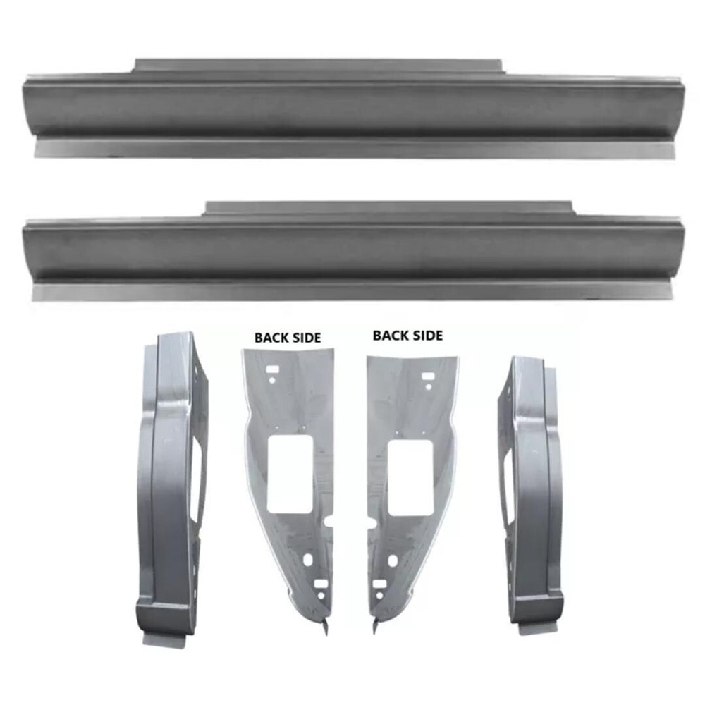 1992-2024 Ford E-Series Cutaway Van Rocker Panel & Cab Corner SET 4Pc. Set