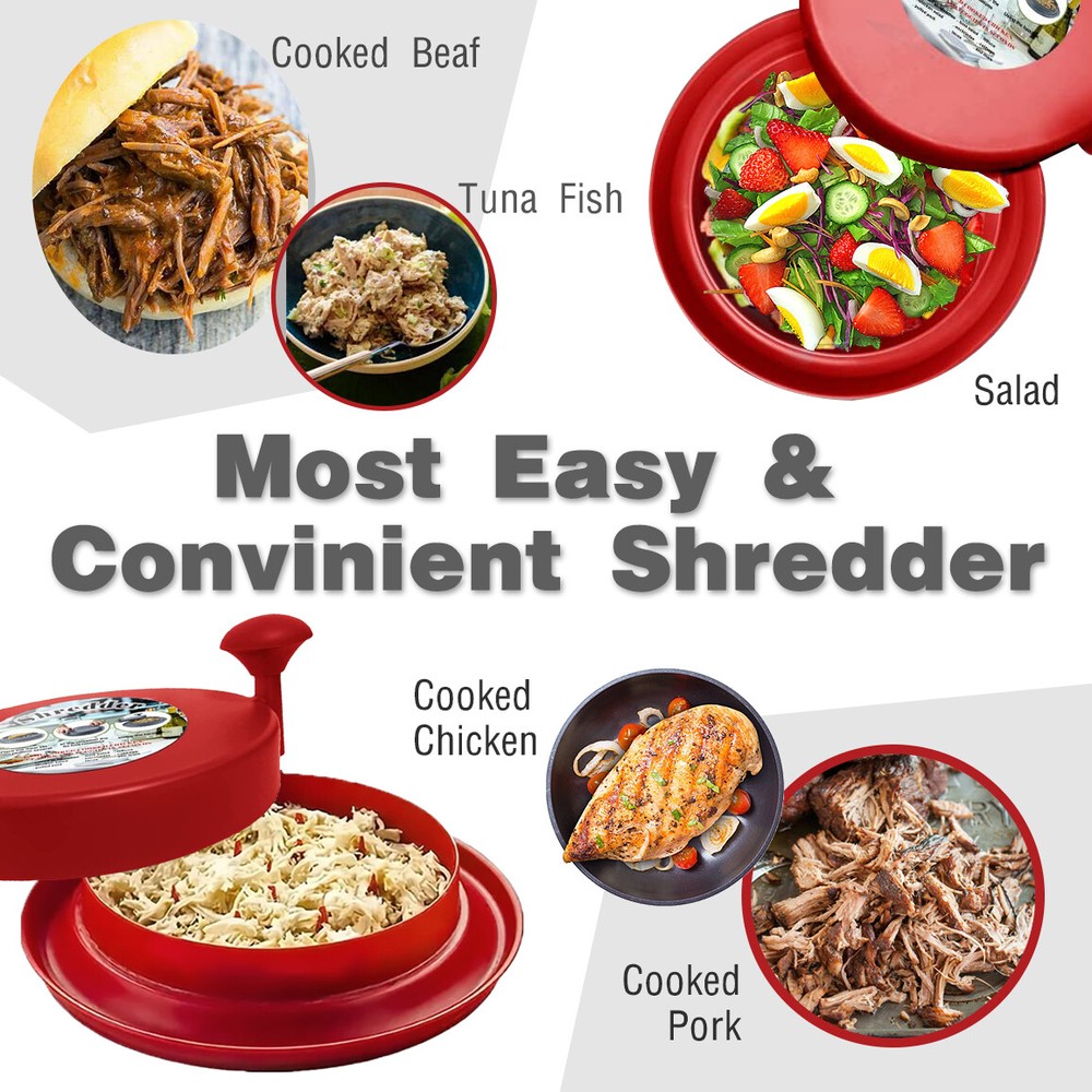 Chicken Shredder Tool Machine for Meat, Pulled Pork, BBQ - Bear Claws chopper