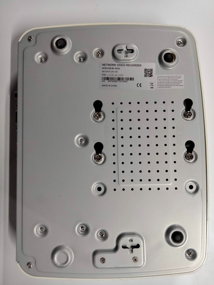 Network Video Recorder NVR4108-8P-4KS2