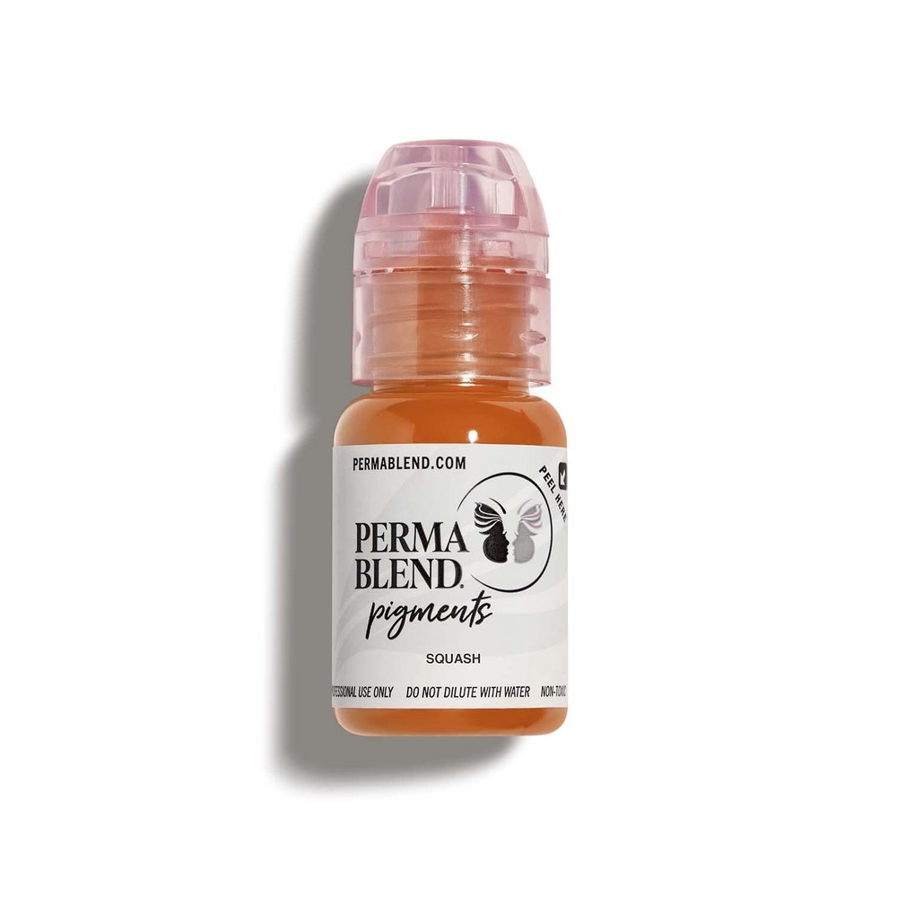 Perma Blend - Squash - Orange-Based Brown Tattoo Ink for Permanent Makeup - L...