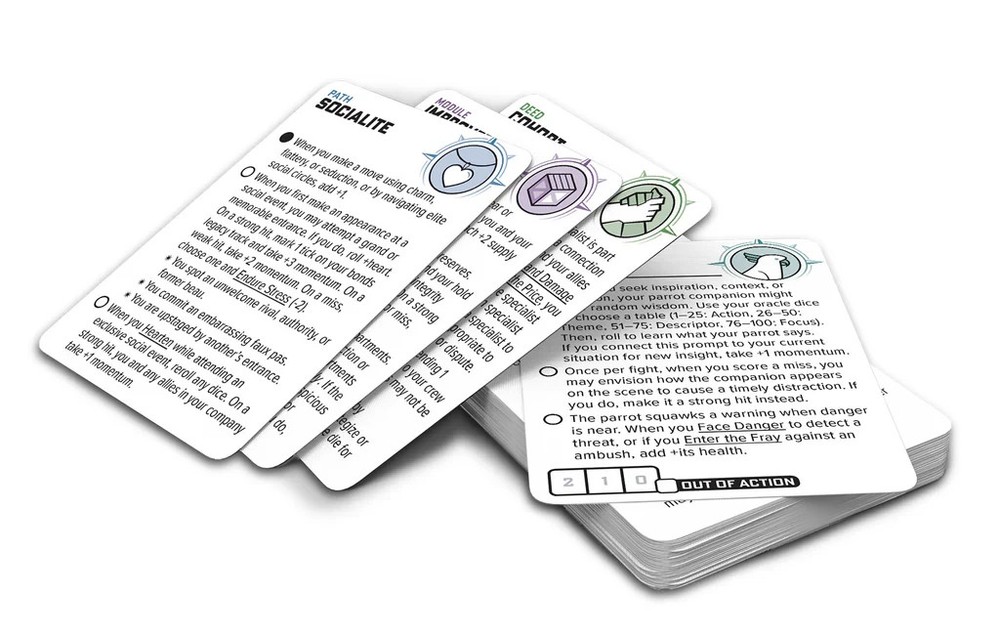 Ironsworn: Starforged Bundle - Sundered Isles Guidebooks & Card Deck