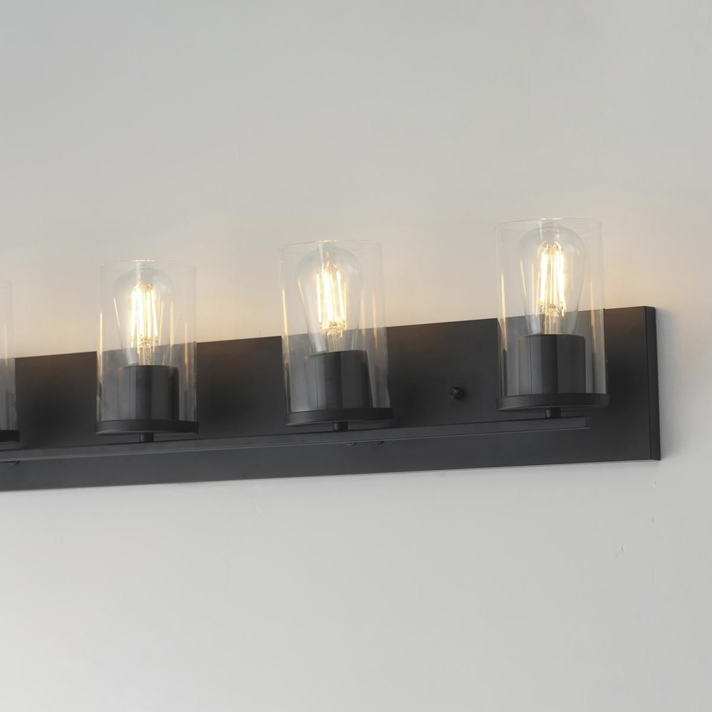 Maxim Lighting 10285CLBK Lateral Bathroom Vanity Light Black