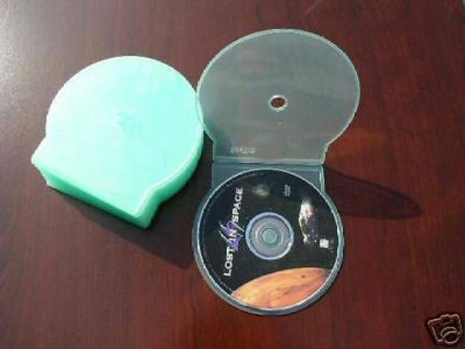 100 NEW GREEN CD/DVD CLAMSHELL CASES CSHELL - JS102