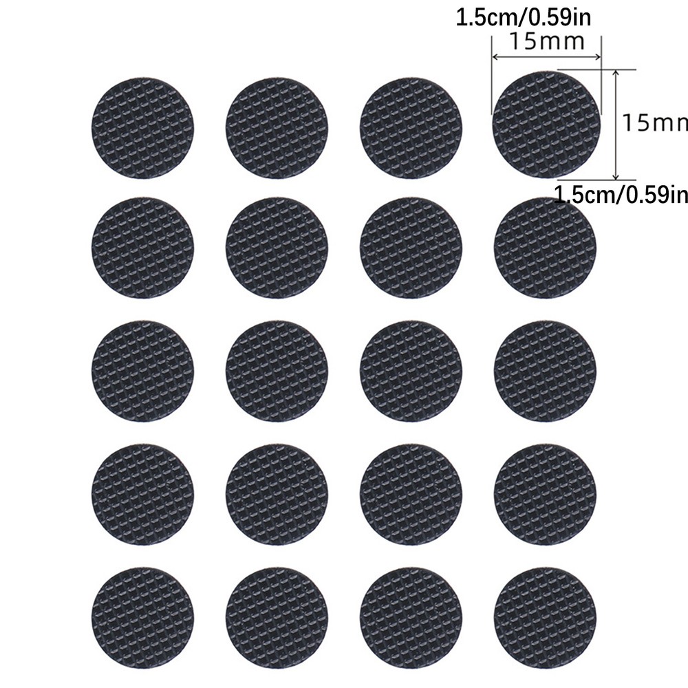 20* Black Self-adhesive Guitar Picks Grips Stop Dropping Anti-drop Guitar Picks*