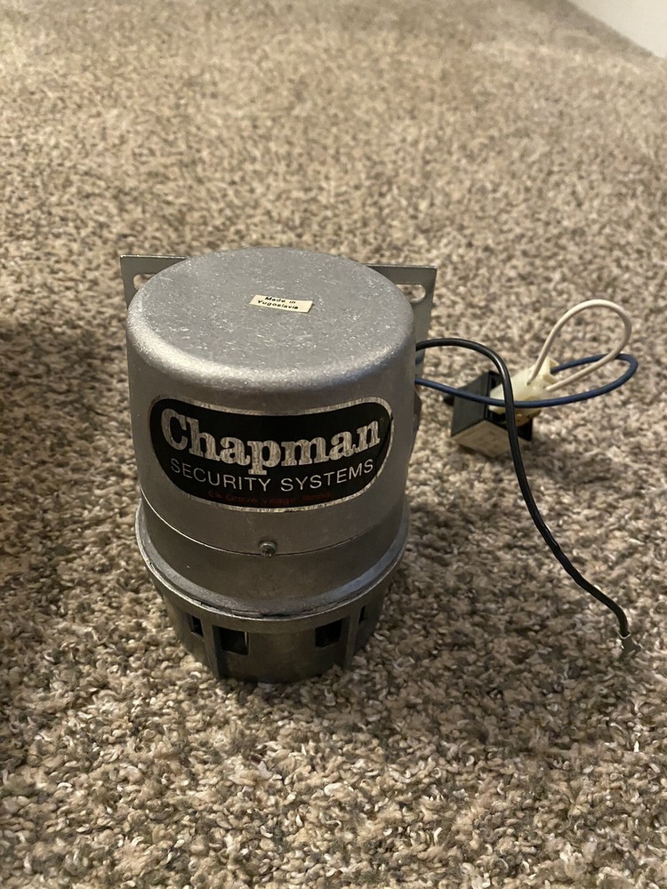 Vintage Chapman Security System 400 generation iii