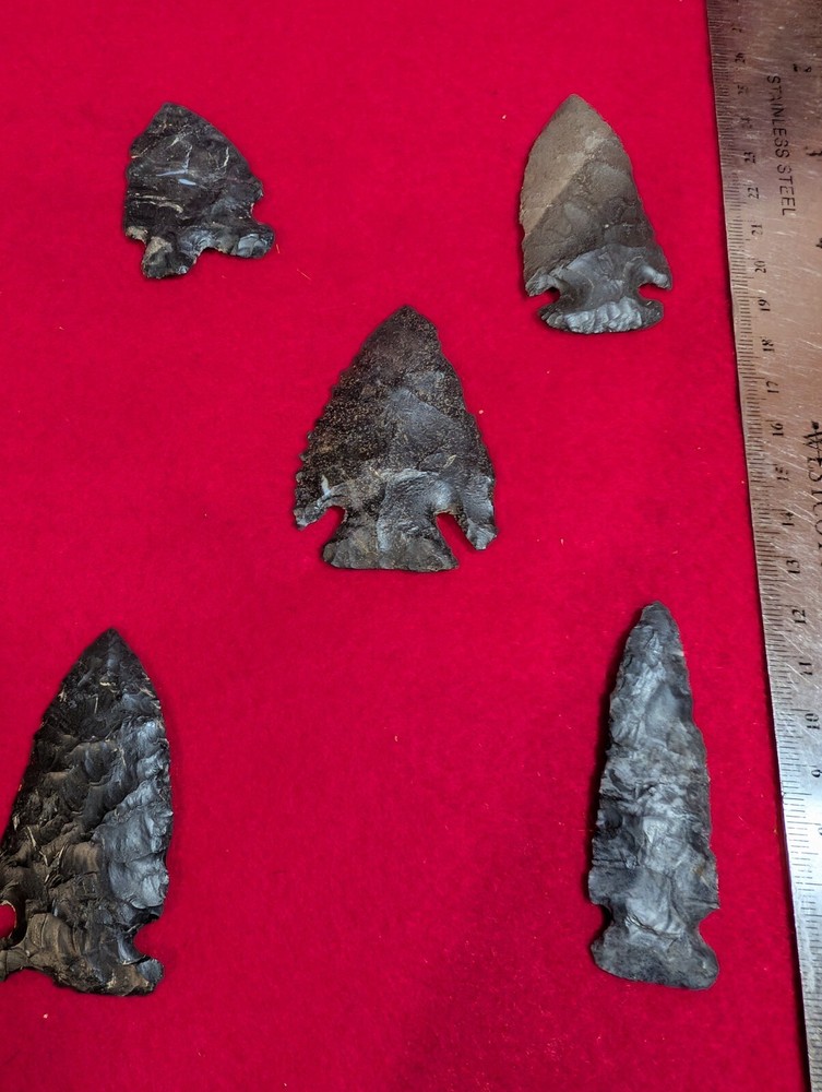 Cache Blades Artifacts- Coshocton Co. Ohio