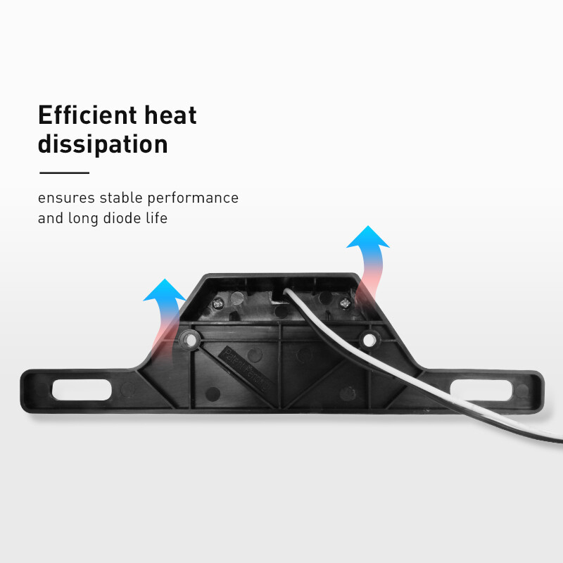 12V Car LED License Plate Light RV Camper Trailer UTV Truck Van IP65 Cool White