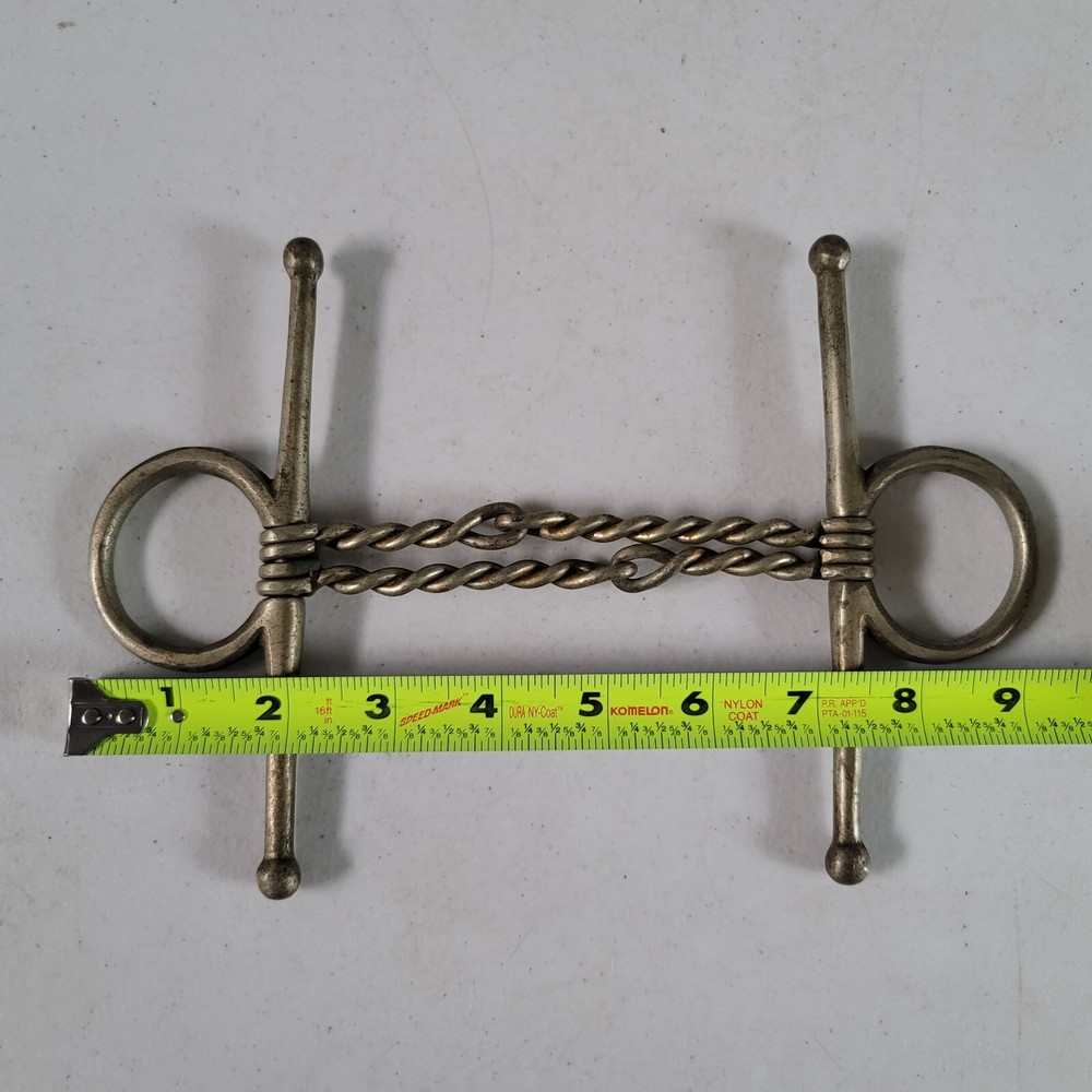 Double-Twisted Wire Snaffle Bit Horse
