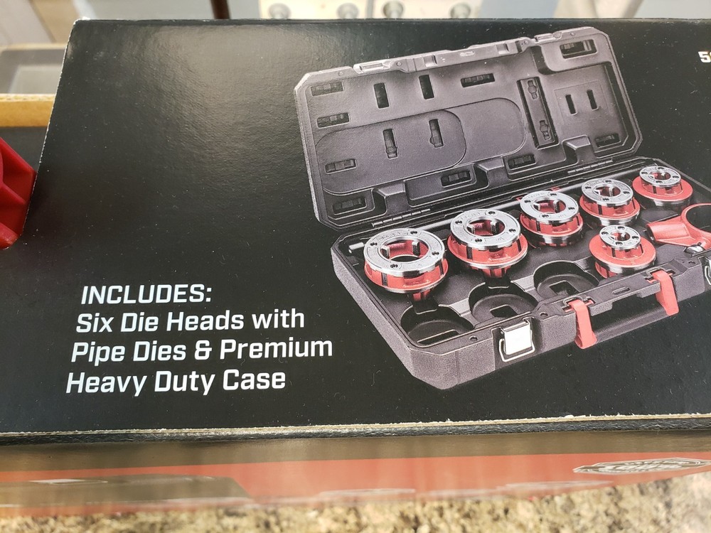DOYLE Premium Pipe Threading Die Head Kit, 6-Piece, 58941