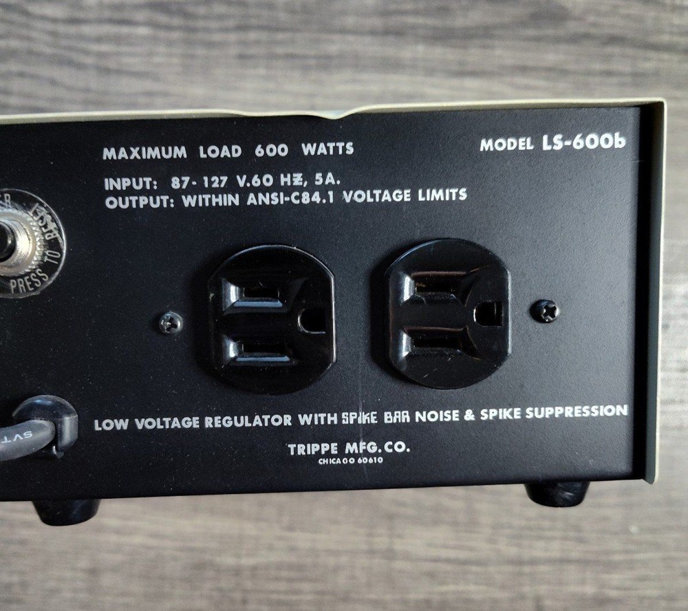 Trippe Lite Line Stabilizer/Conditioner LS-600b