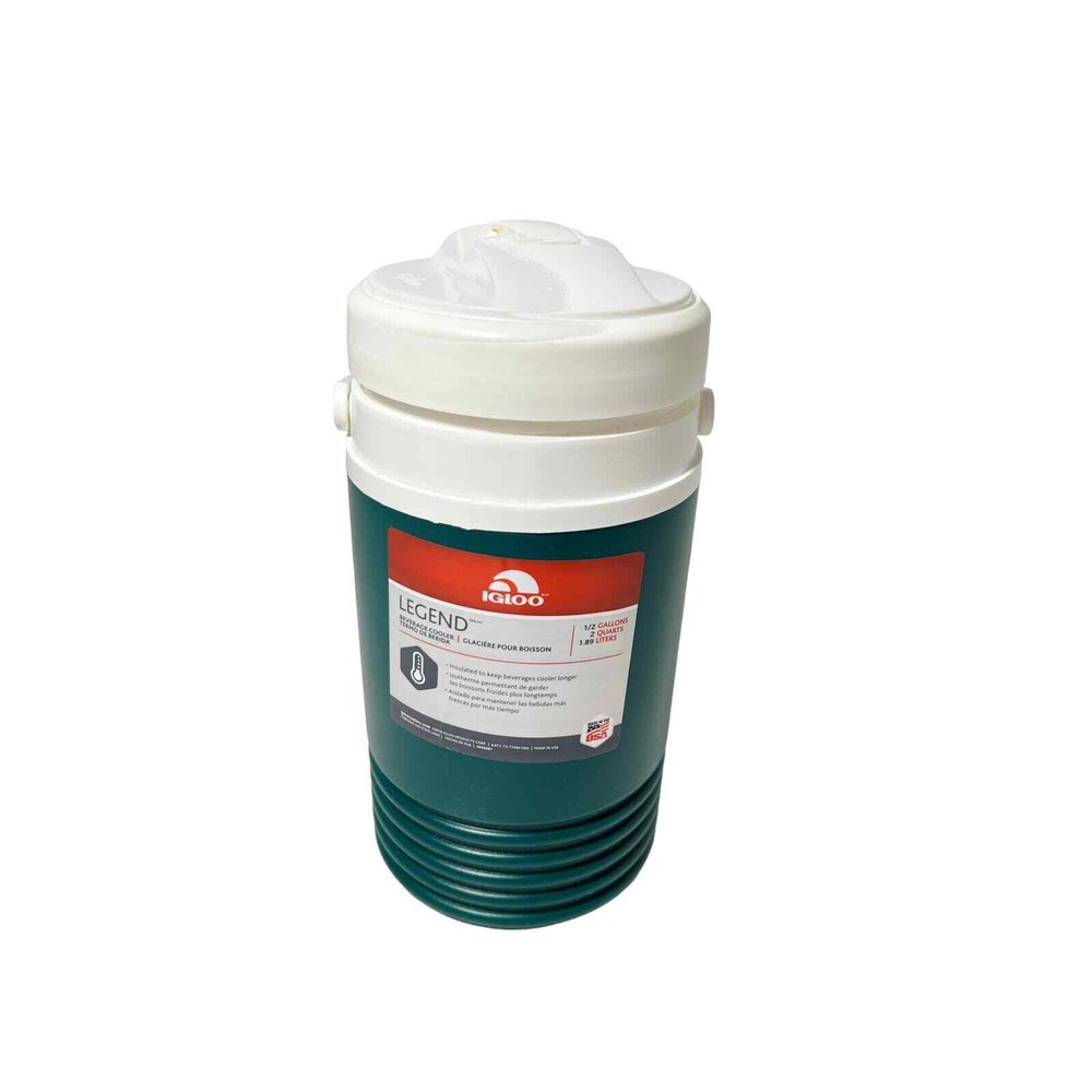 Igloo Legend Beverage Cooler, Red, 1/2 0.5 Gallon