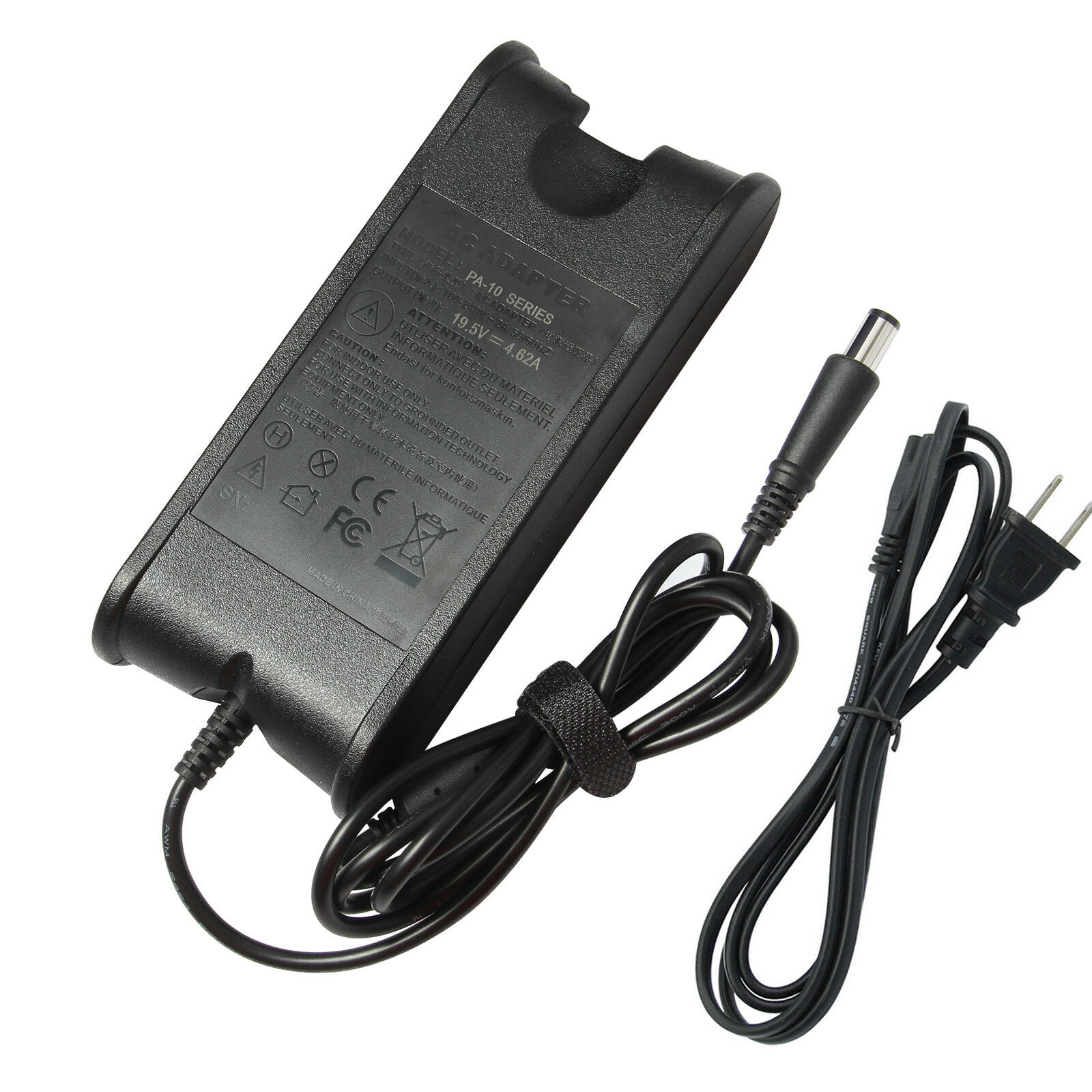 AC Adapter Charger Power Supply For Dell Laptop PA10 PA-12 Watt 19.5V 4.62A 90W