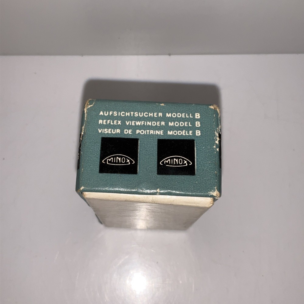 Vintage Minox Reflex Viewfinder Model B Box ONLY!