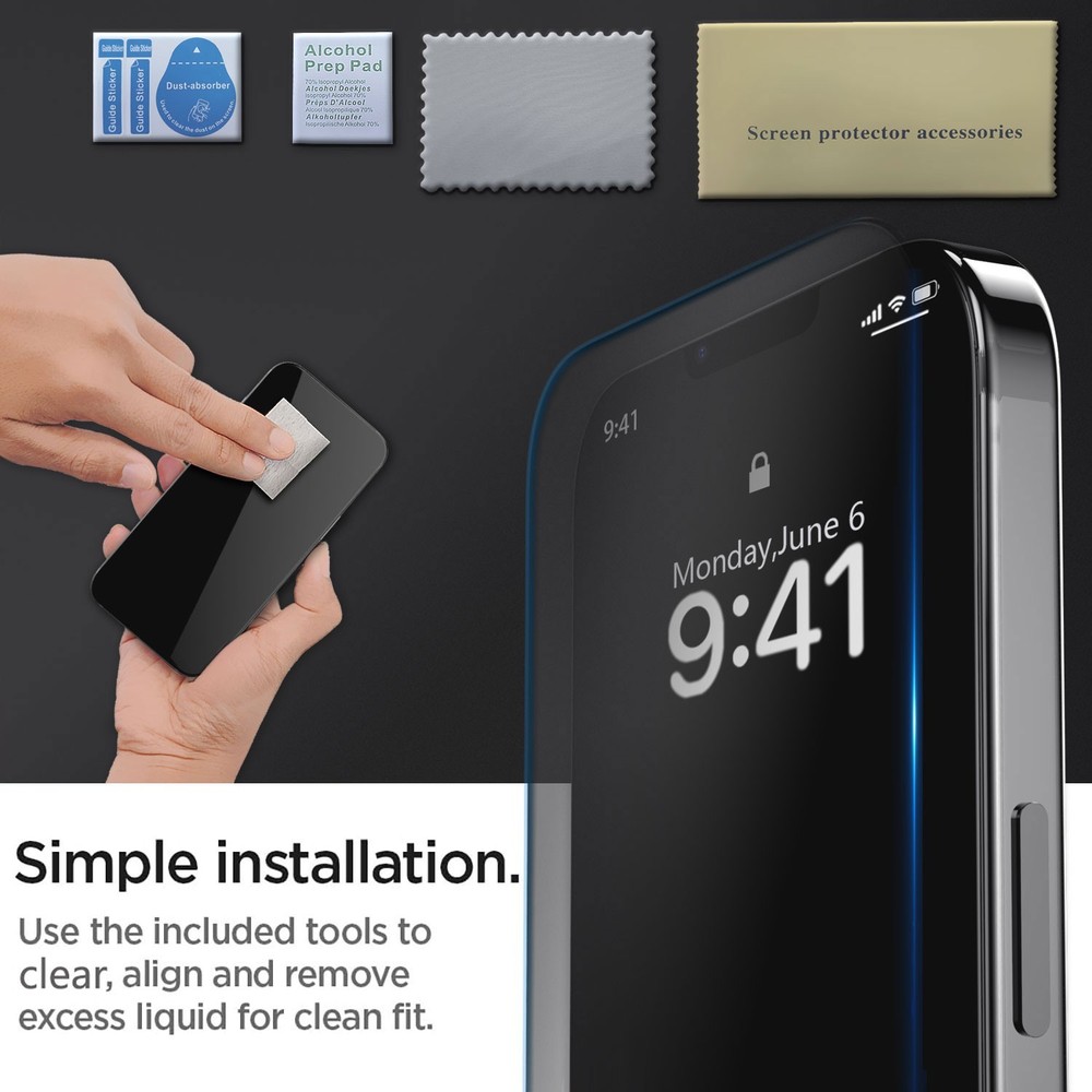 4-Pack For iPhone 16 Pro Max Plus 16e Full Cover Tempered Glass Screen Protector